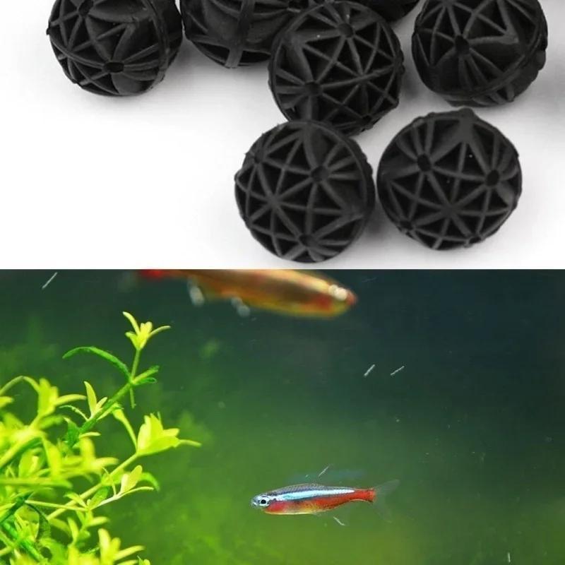 50Pcs 16mm Aquarium Bio Filter - đánh giá và giá Marine Aquarium Filter Media