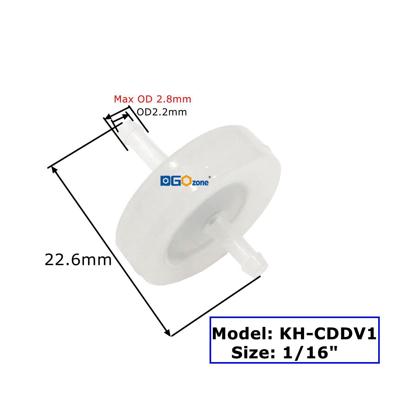 PVDF 3/8 