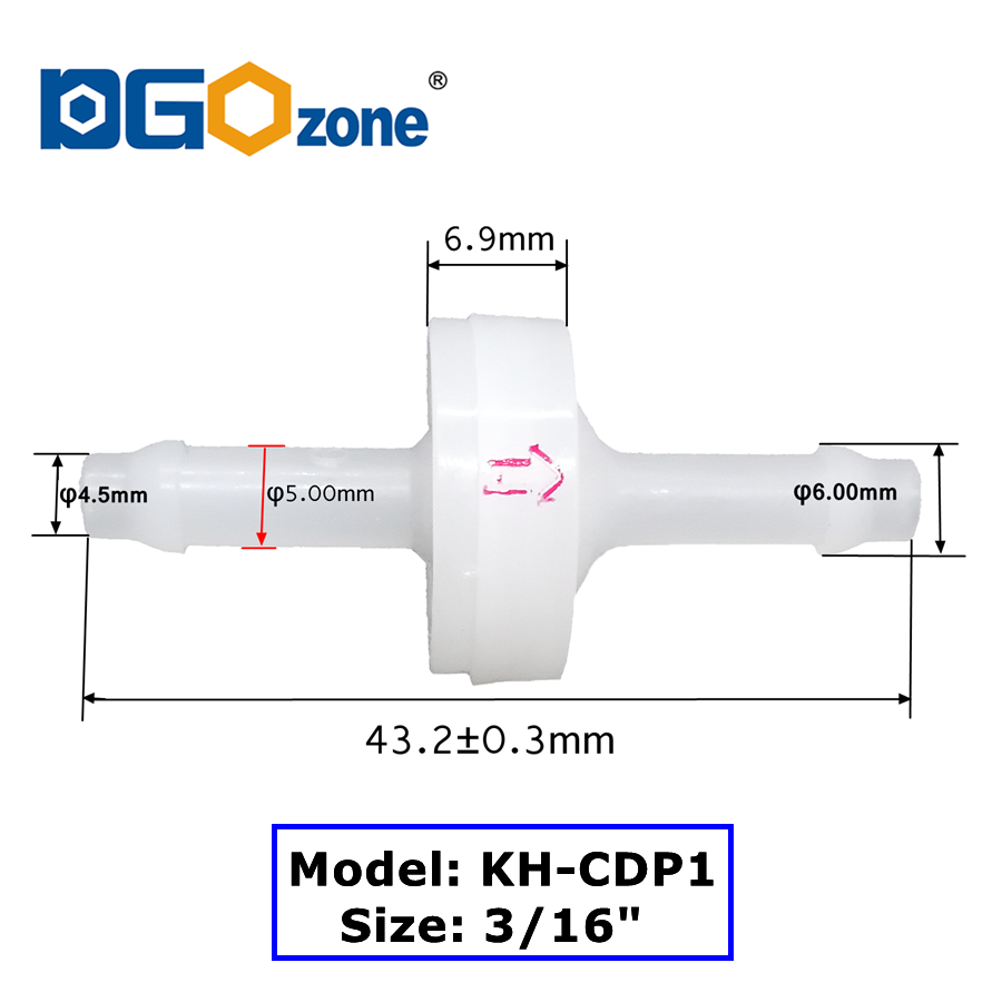 PVDF 3/8 