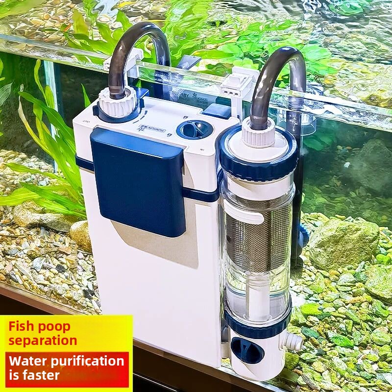 SUNSUN new fish tank filter YB - đánh giá và giá Aquarium Blue Marine Reef 60