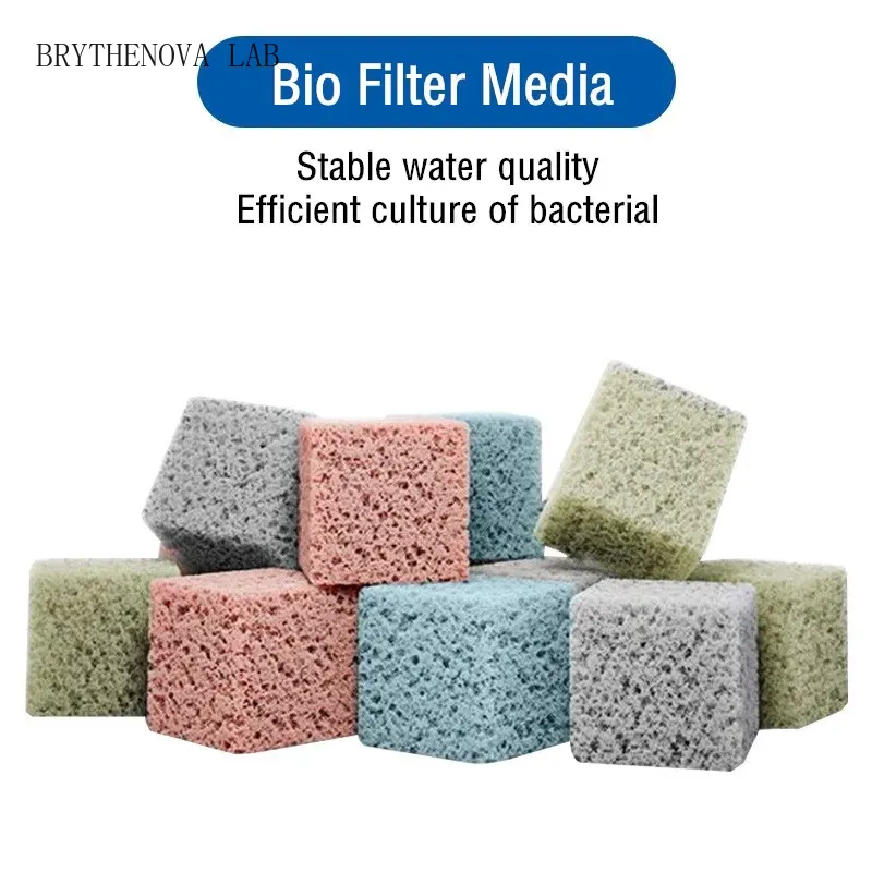 1L 4D Aquarium Nano Filter Med - đánh giá và giá Marine Aquarium Filter Media