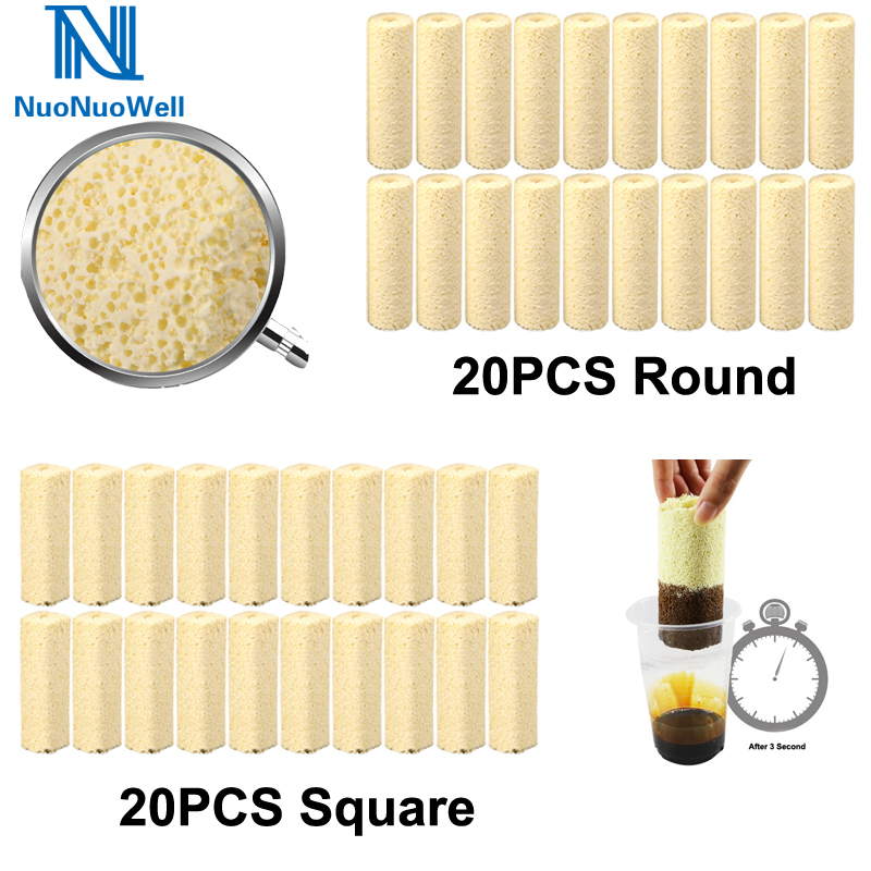 20Pcs-Pack Sinh Học Màng Lọc Ố - đánh giá và giá Marine Aquarium Filter Media
