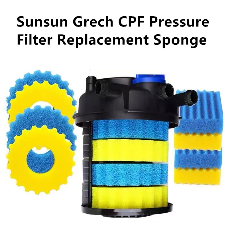Sunsun Grech CPF Pressure Filt - đánh giá và giá Aquarium Blue Marine Reef 60