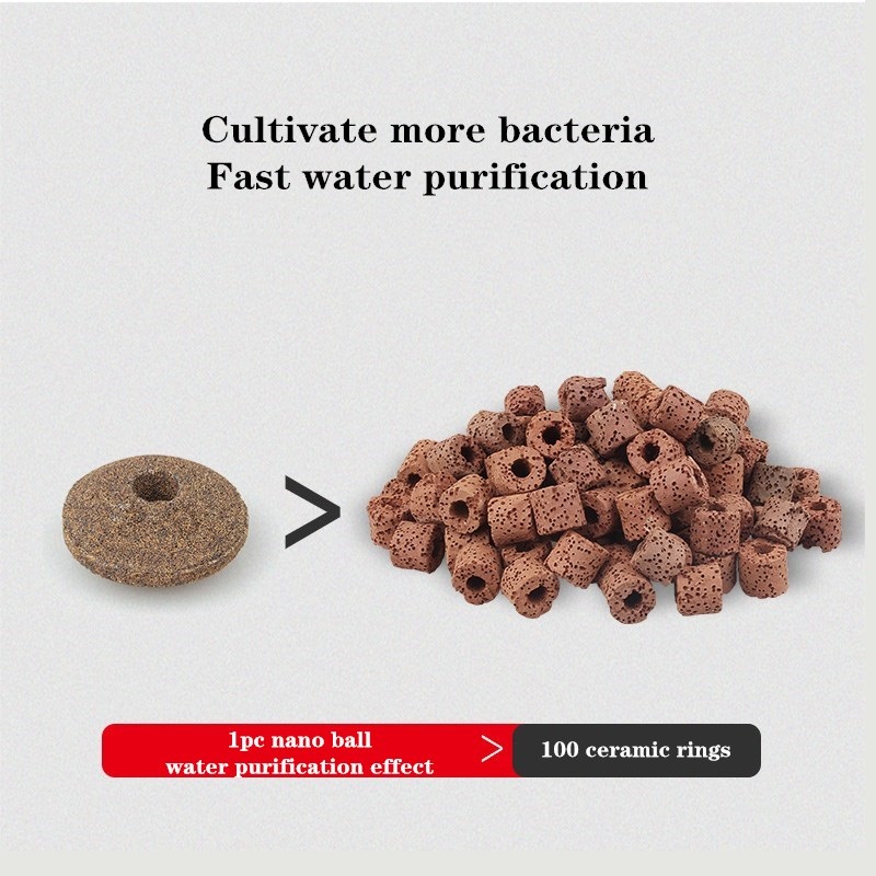 20/50pcs Aquarium Ceramic Filt - đánh giá và giá Marine Aquarium Filter Media