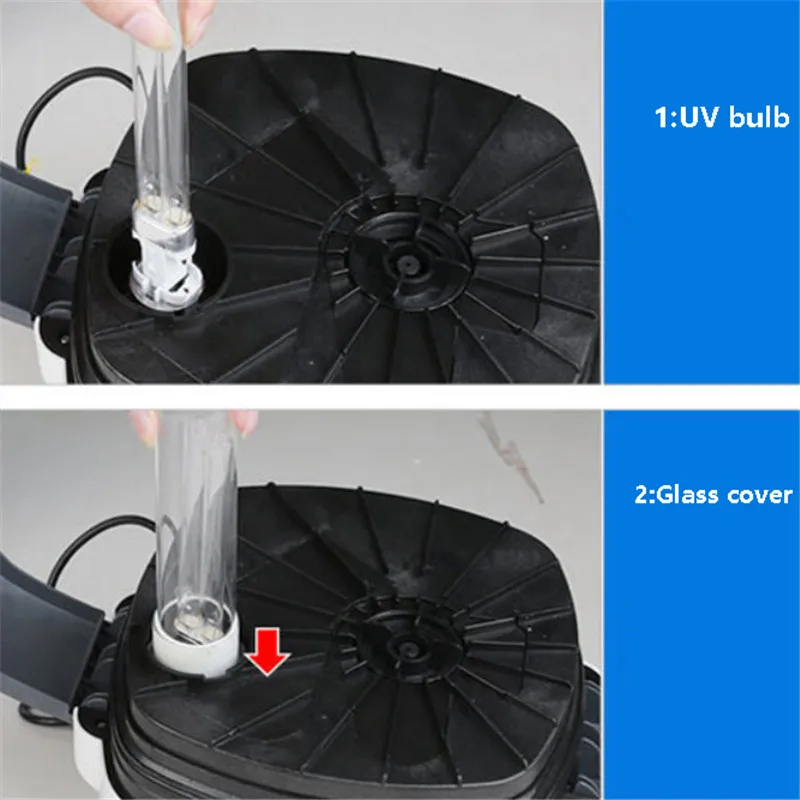 SUNSUN HW-5000 filter pump ori - đánh giá và giá Aquarium Blue Marine Reef 60